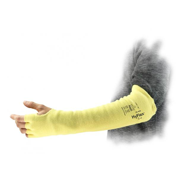 Ansell HyFlex 70-419 45.7cm Cut-Resistant Kevlar Sleeve With Bar Tack