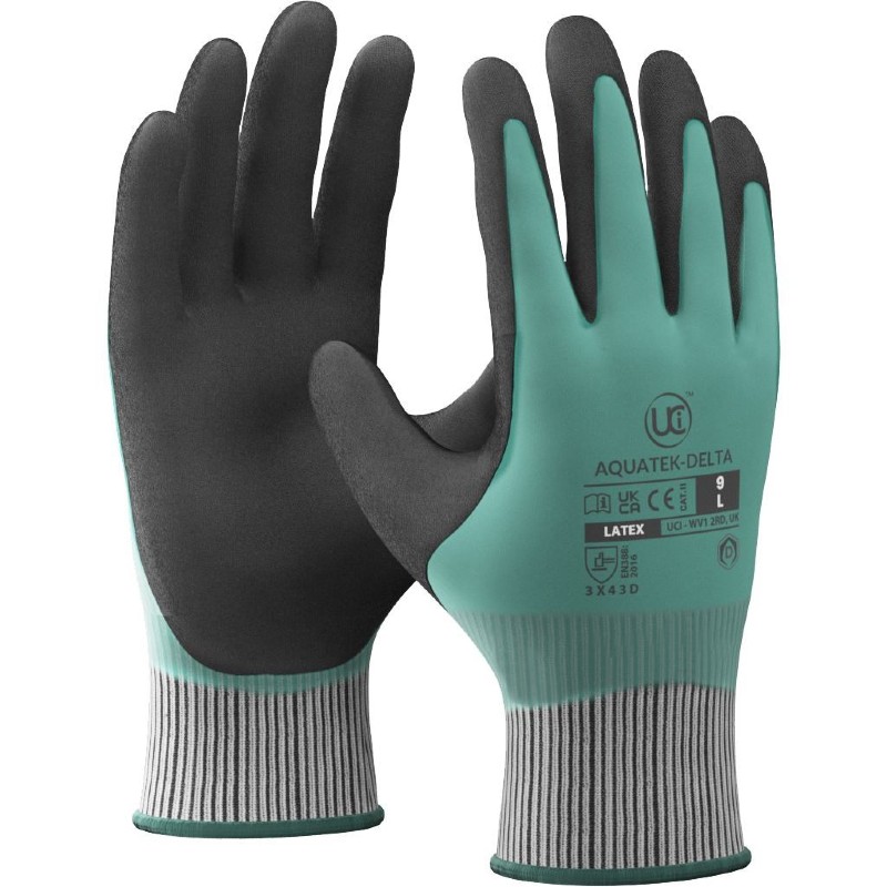 10 x UCI nitratherm Thermal Thermo Nitril Schaum wasserdicht kalten Winter Handschuhe 