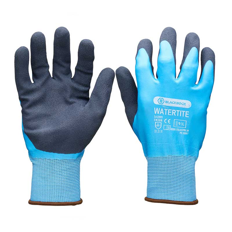 Blackrock 54309 Watertite Latex-Coated Water-Resistant Gloves