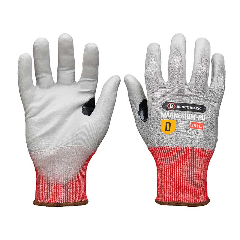 Blackrock BRG351 Magnesium PU-Coated  Cut Level D Gloves