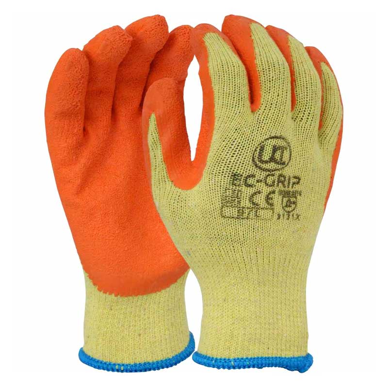ECgrip EC-Grip Latex-Coated Grip Gloves