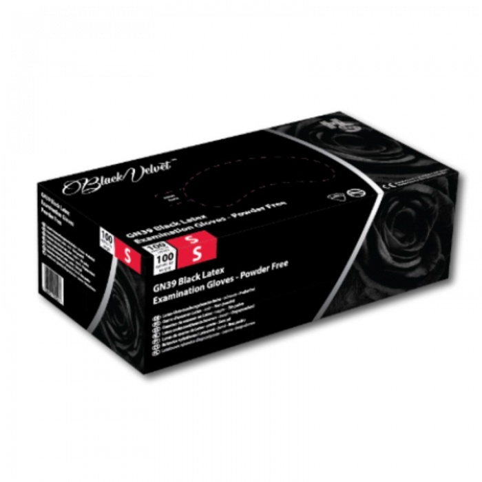 Unigloves Select Black Latex GT002 Gloves Gloves.co.uk