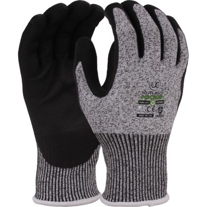 UCi Kutlass NX-500 Nitrile Palm-Coated Highly Cut-Resistant Gloves