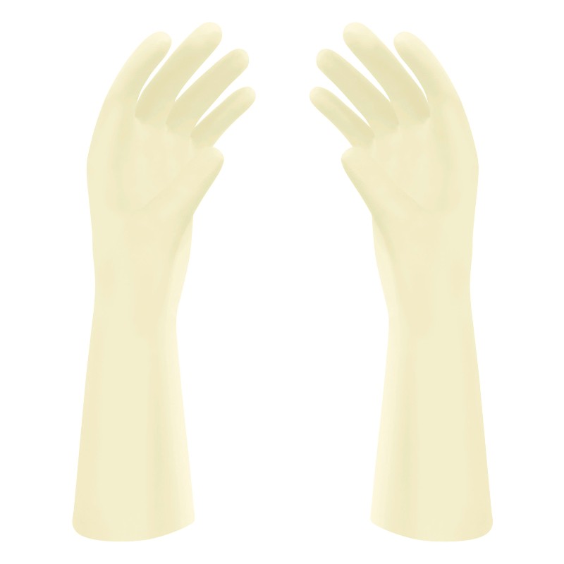 Meditrade 9321 Reference OP Sterile Latex Powdered Medical Gloves (Box of 50 Pairs)