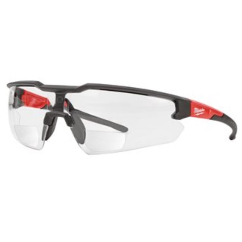 Milwaukee Fog-Free Clear Safety Glasses with +2.5 Magnified Corrective Eye Lens (4932478912)