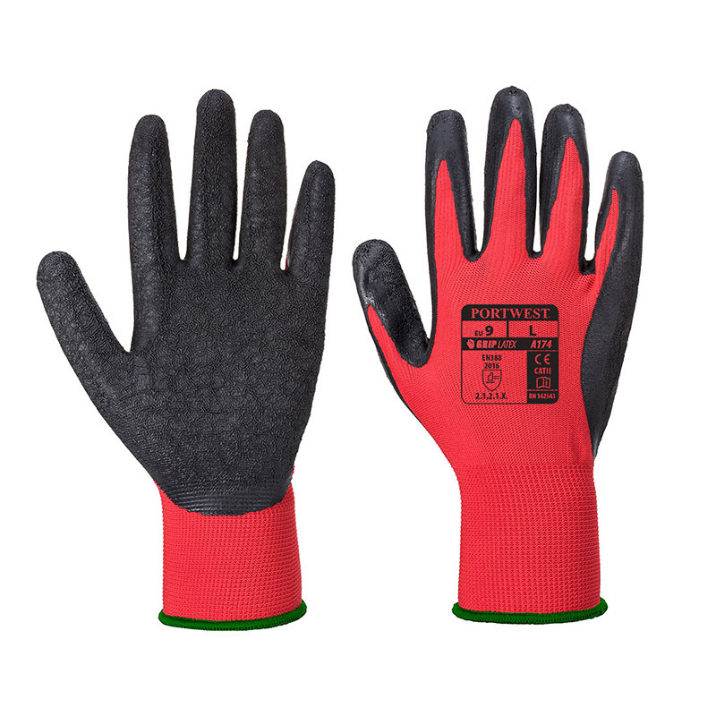 Ansell Winter Monkey Grip 23-191 protective gloves with PVC coating, Antistatic gloves, Hand protect