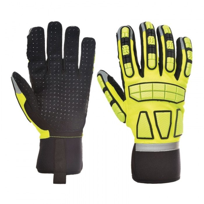 Portwest DX VHR Orange Impact Gloves (A727) - Gloves.co.uk