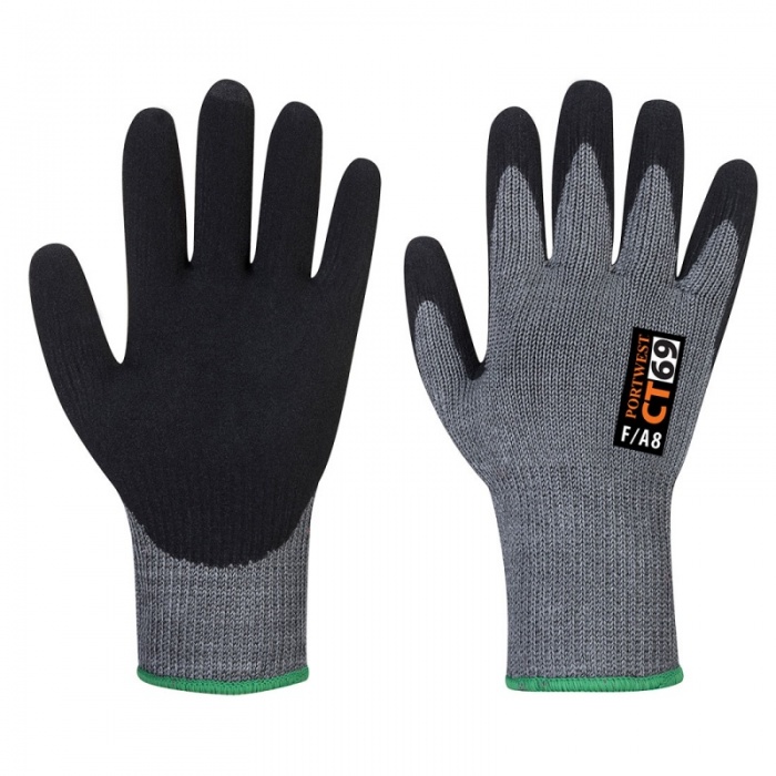 Portwest CT AHR+ Nitrile Foam Cut Level F Gloves CT69