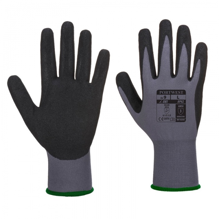 Portwest Dermiflex Waterproof Nitrile Gloves AP62