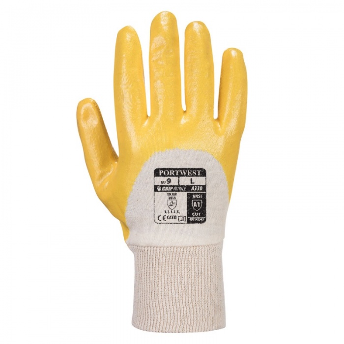 Portwest Tergsus Yellow Large Gloves A250YE Gloves.co.uk