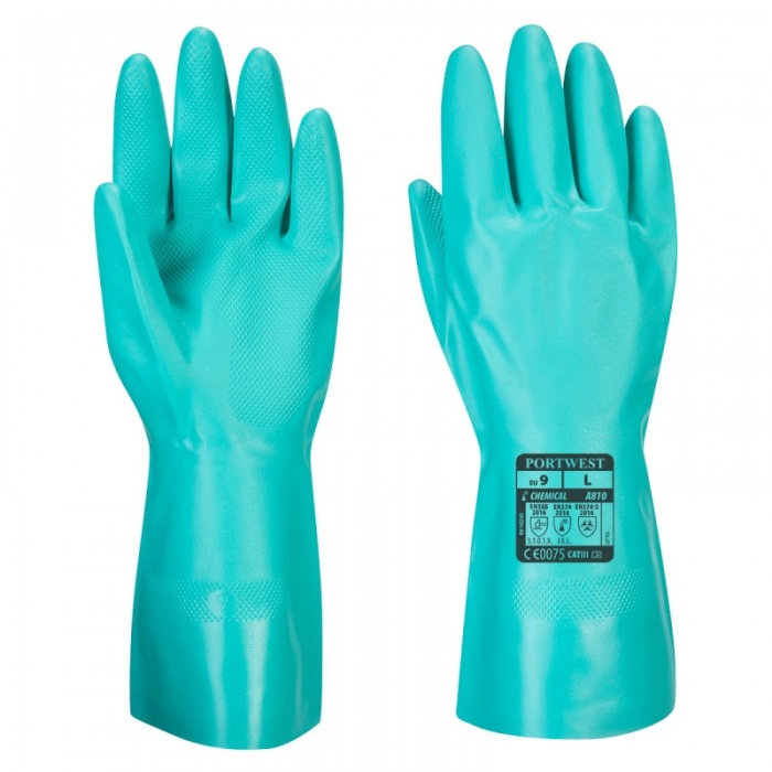 Portwest Nitrosafe Chemical-Resistant Gauntlets A810