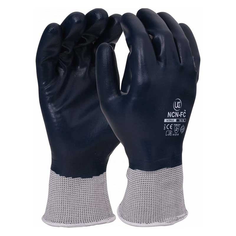 UCi NCN-FC Fully Coated Nitrile Waterproof Gloves