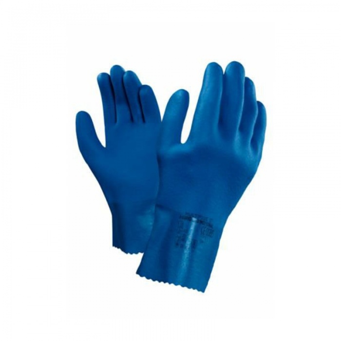 Ansell Nitrotough N250Y Nitrile Utility Gloves Gloves.co.uk