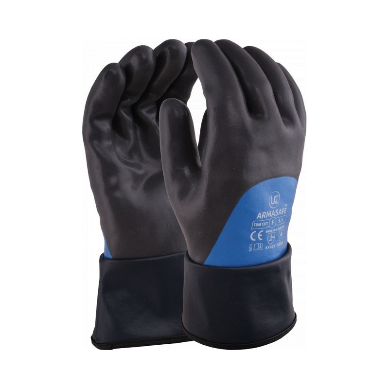 UCi Armasafe Level F Cut Resistant Kevlar Work Safety Gloves