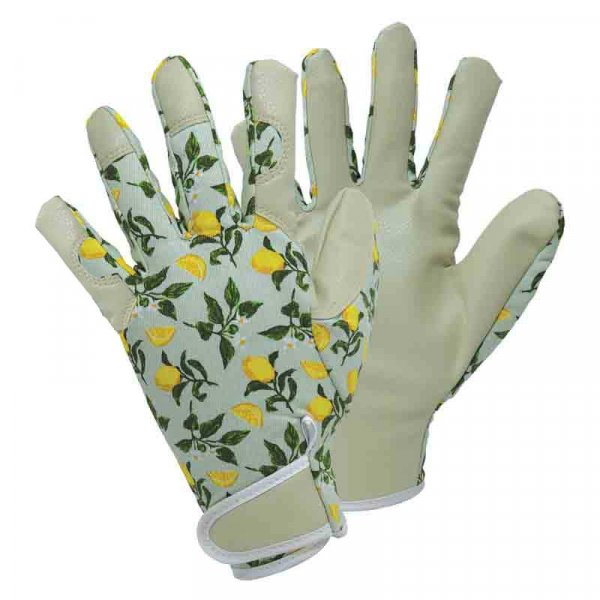 Briers Gardeners Gloves Medium S8 Green or Pink Jersey Gardening Work Freepost! 