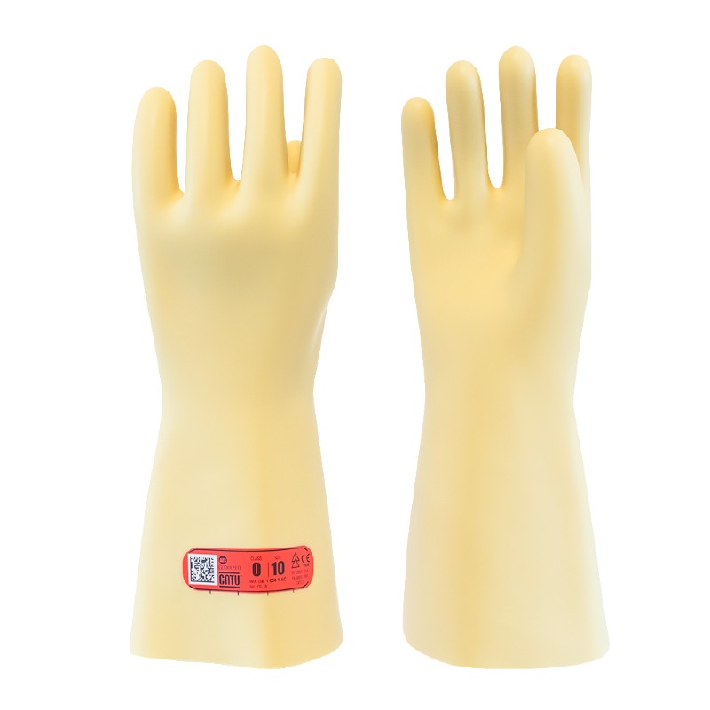 CATU CG-10 Class 0 Insulating Natural Rubber Dielectric Safety Electrician's Gloves