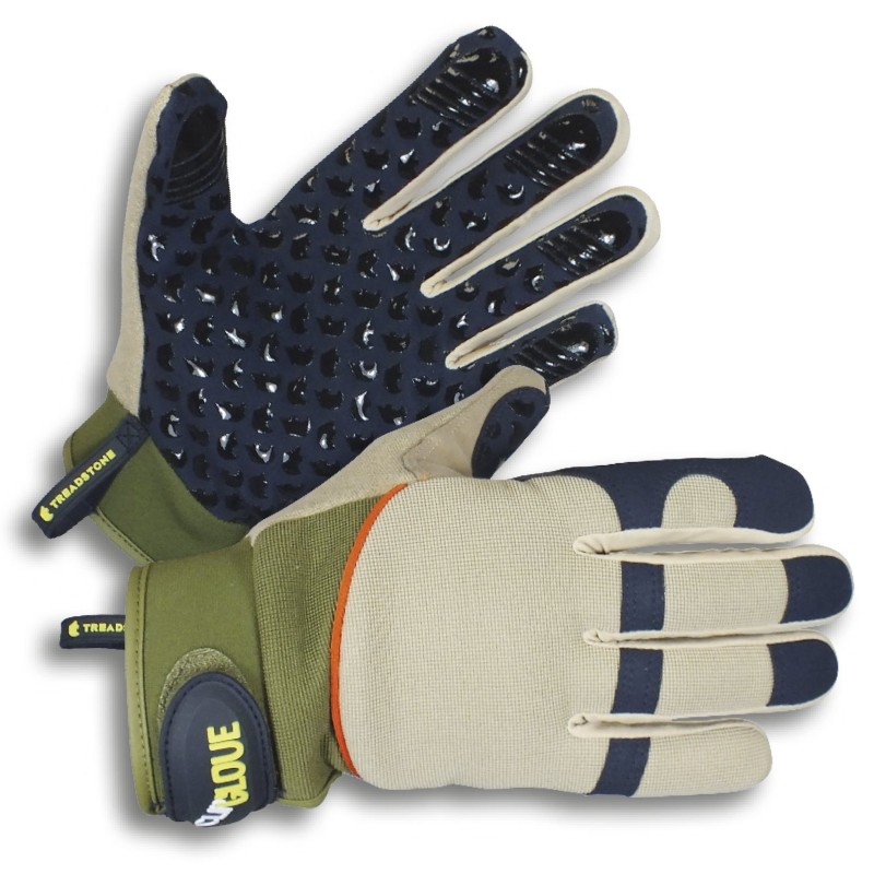 ClipGlove Gripper Dotted PVC Gardening Gloves