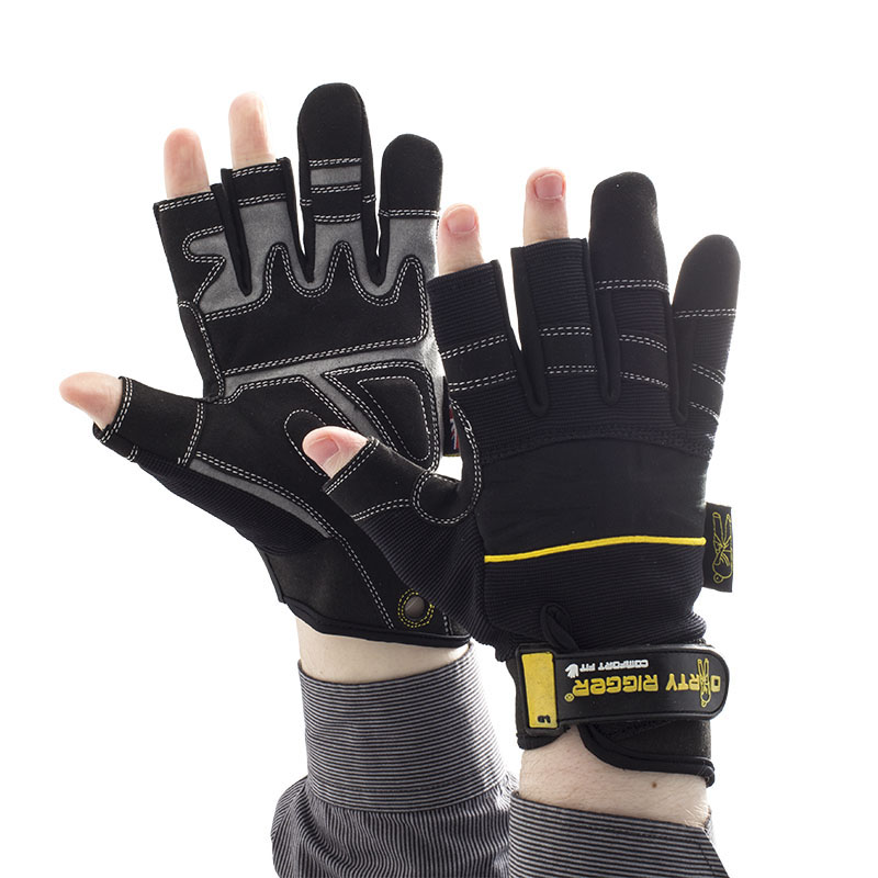 Dirty Rigger Comfort-Fit 3-Finger Lightweight Framer Gloves