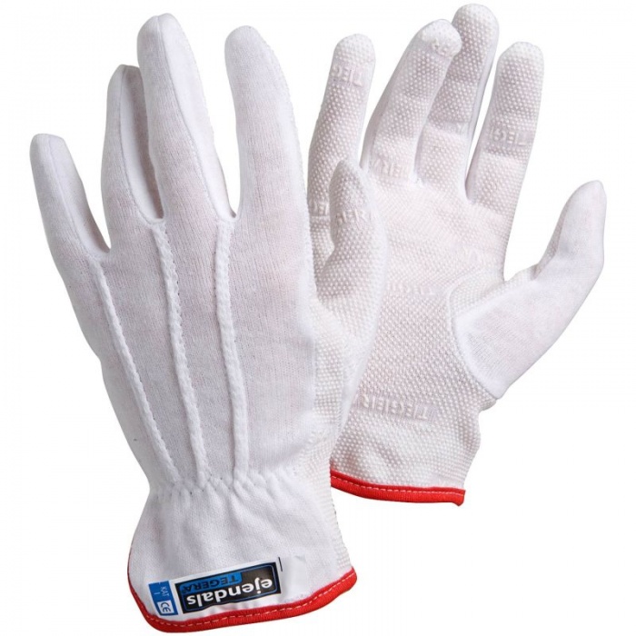 Ejendals Tegera 8127 White Cotton Precision Handling Gloves