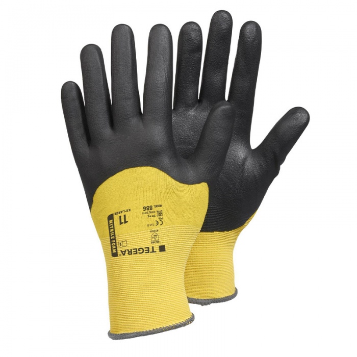 Ejendals Tegera 886 Lycra Nitrile-Coated Gloves