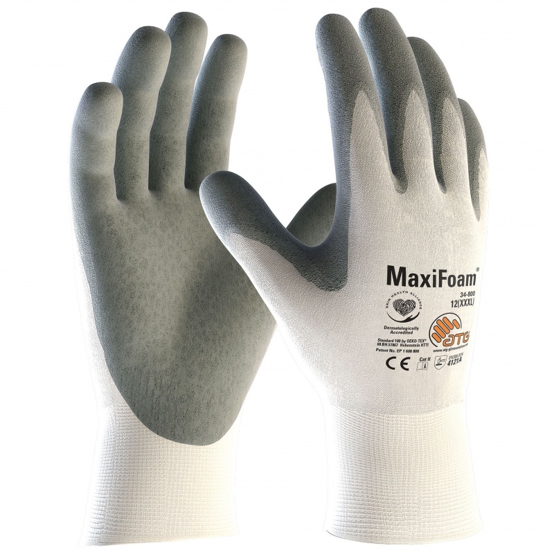 MaxiFoam OilResistant Handling Gloves 34800 Gloves.co.uk