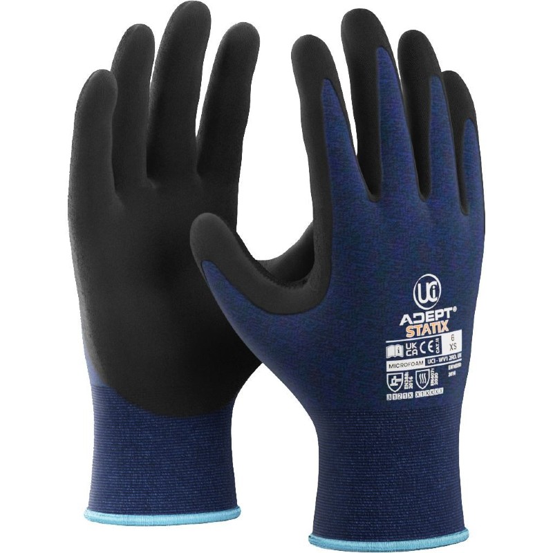 UCi Ultimate Industrial Adept-Statix Anti-Static Lightweight Gloves