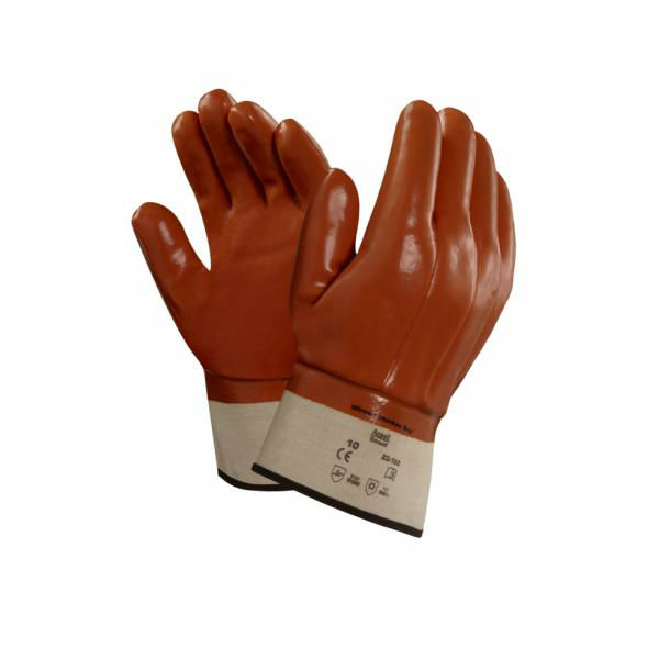 Ansell 23-193 Winter Monkey Grip Thermal-Lined Vinyl-Dipped Work Gloves