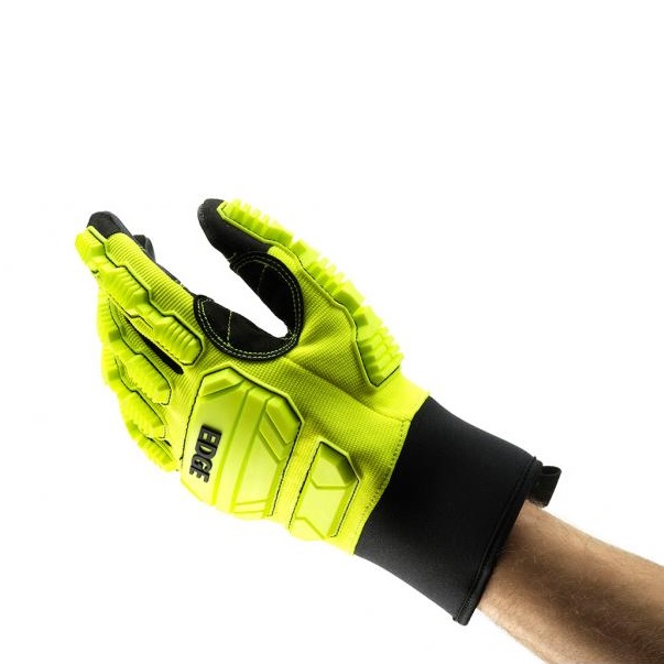 Ansell Edge 48-205 Heavy-Duty Hi-Viz Gloves