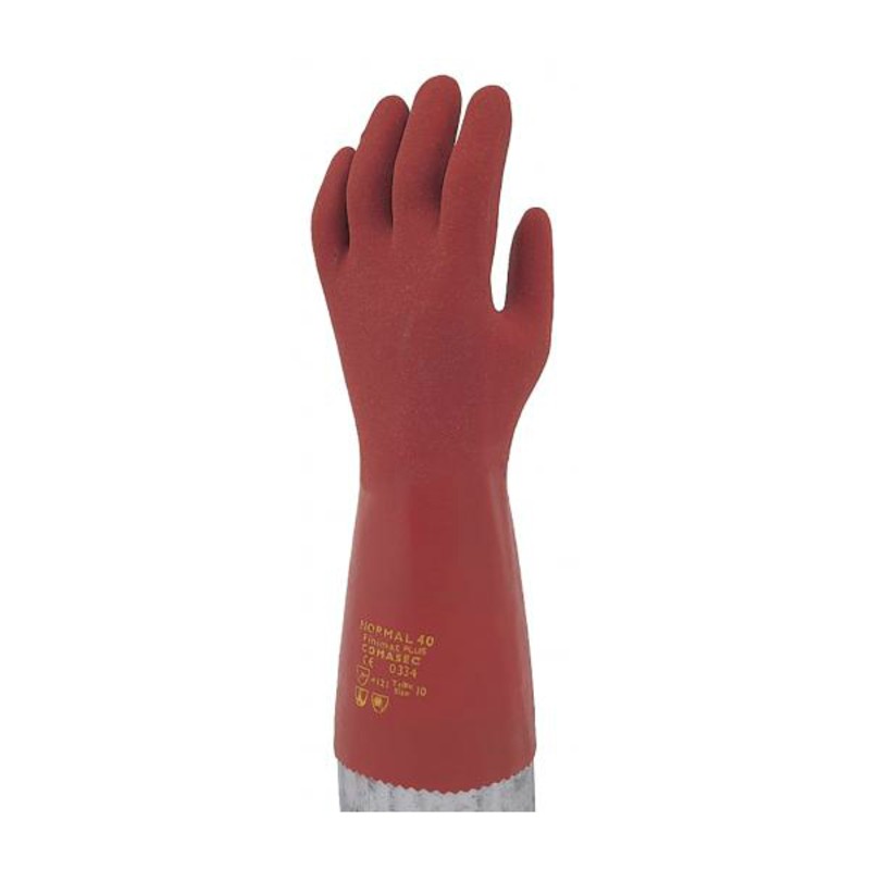 Ansell Comasec Finimat Plus 40 Chemical-Resistant Utility Gloves