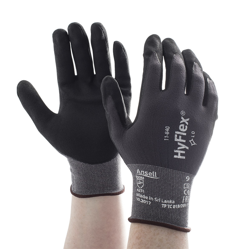 Ansell HyFlex 11840 AbrasionResistant Gloves Gloves.co.uk