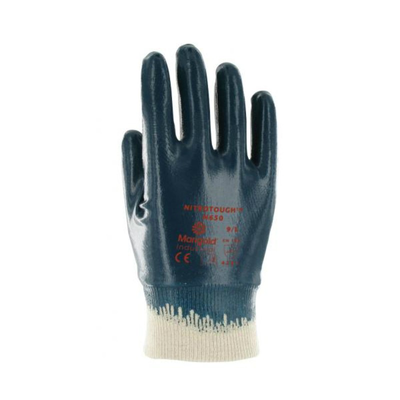 Ansell Nitrotough N650 Fleeced Nitrile Gloves