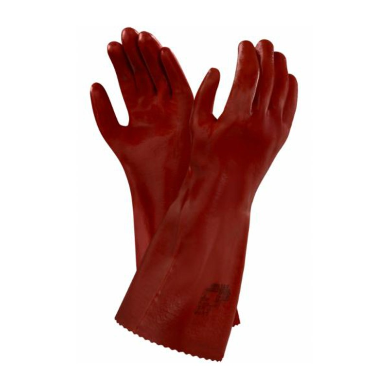 Ansell Marigold Normal Plus 40 PVC Chemical Gauntlets
