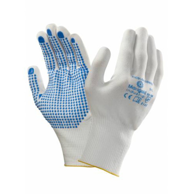 Ansell Marigold Picolon PVC Dot Grip Gloves