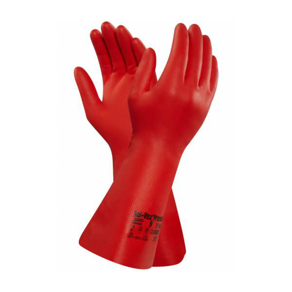 Ansell Solvex 37900 ChemicalResistant Gauntlets Gloves.co.uk