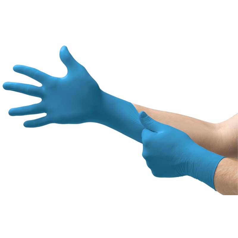 Ansell VersaTouch 92-465 Blue Disposable Food Handling Gloves