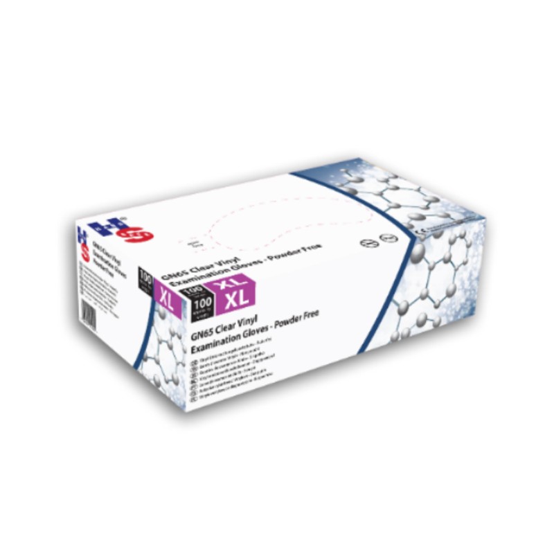 Hand Safe GN65 PowderFree Vinyl Gloves Gloves.co.uk