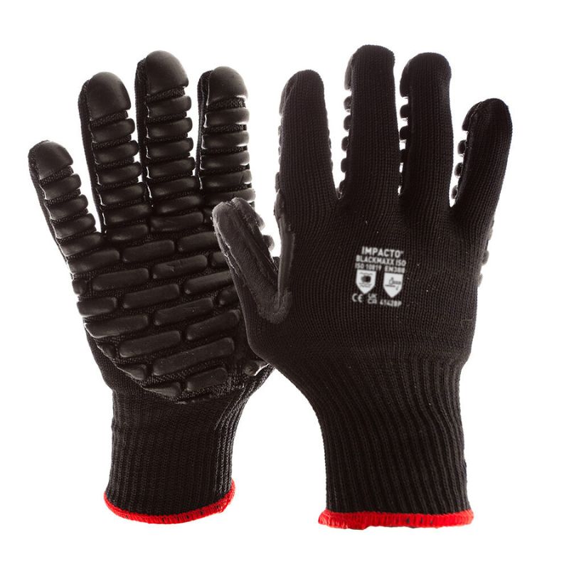 Impacto BLACKMAXX ISO Anti-Vibration Gloves - Gloves.co.uk