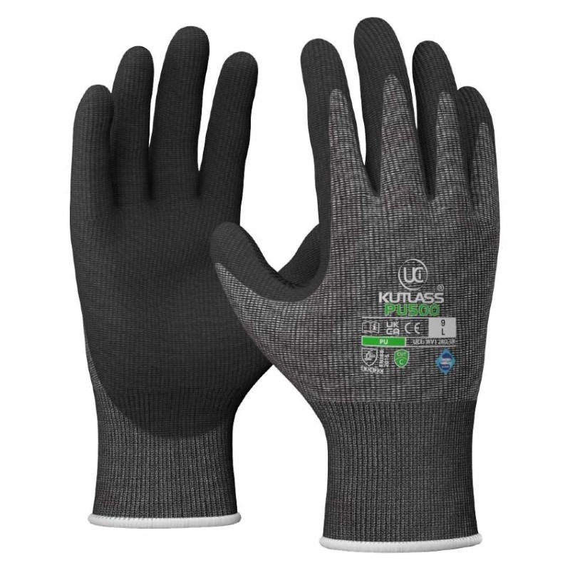 UCi PU500 Kutlass Cut Resistant Building and Construction Gloves
