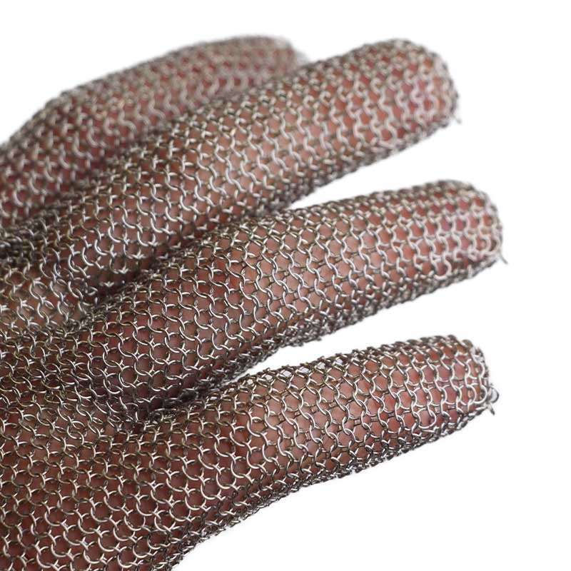 Manulatex GMT Steel Chainmail Glove with Strap - Gloves.co.uk