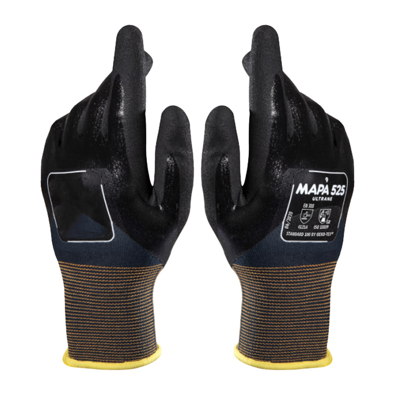Mapa Ultrane 525 Full Nitrile-Coated Grip Gloves