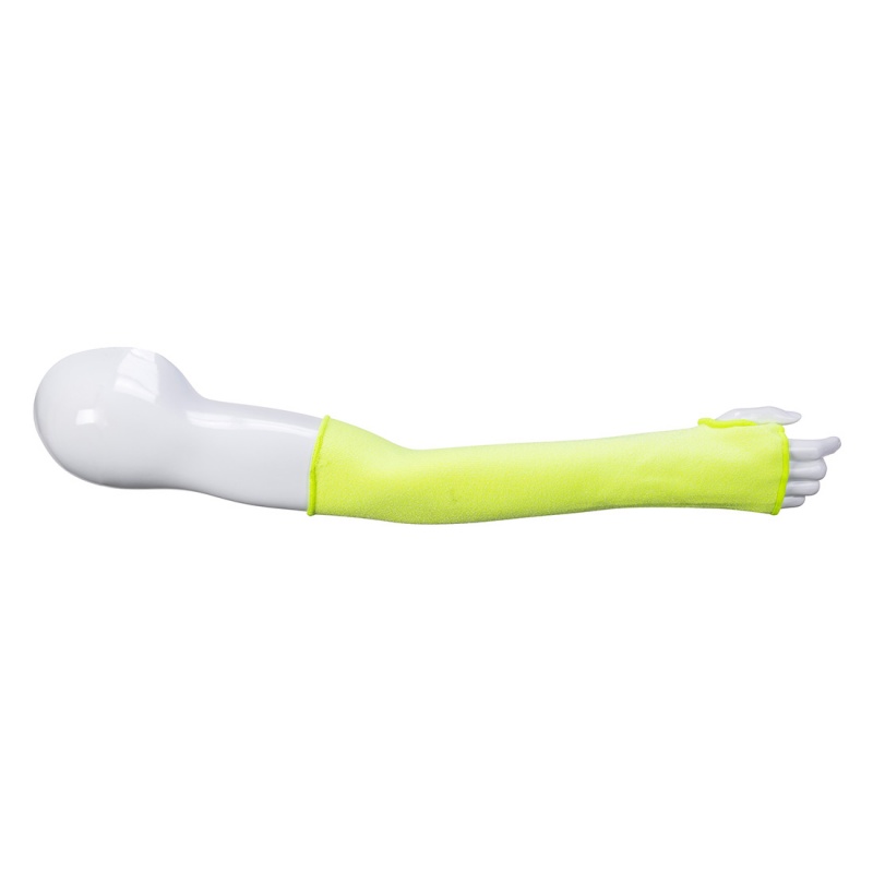 Portwest 45cm Yellow Cut-Resistant HPPE Sleeve A690YE