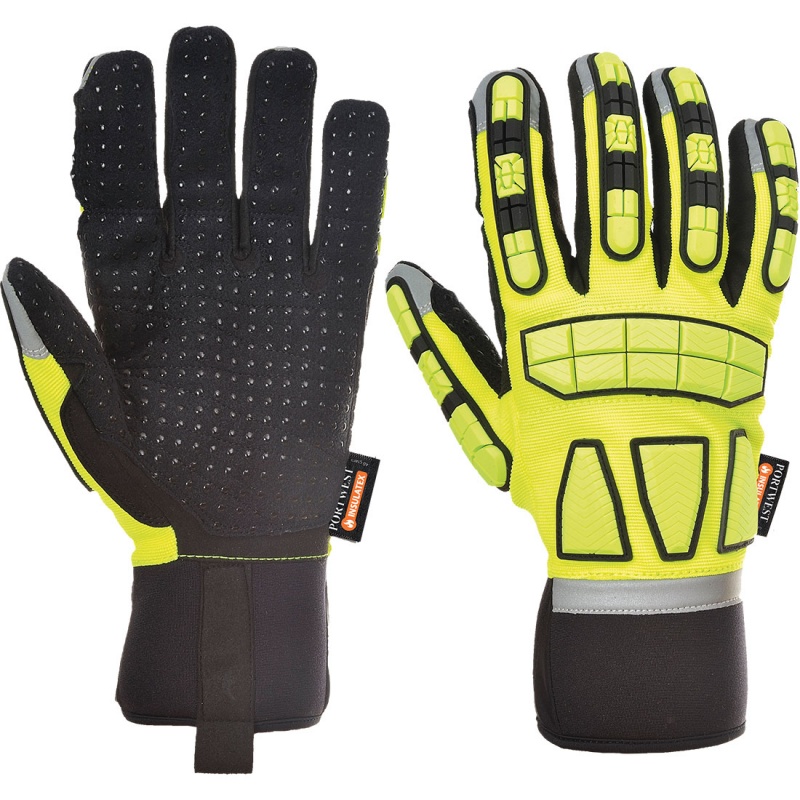 Portwest Anti Impact Lined Gloves A725