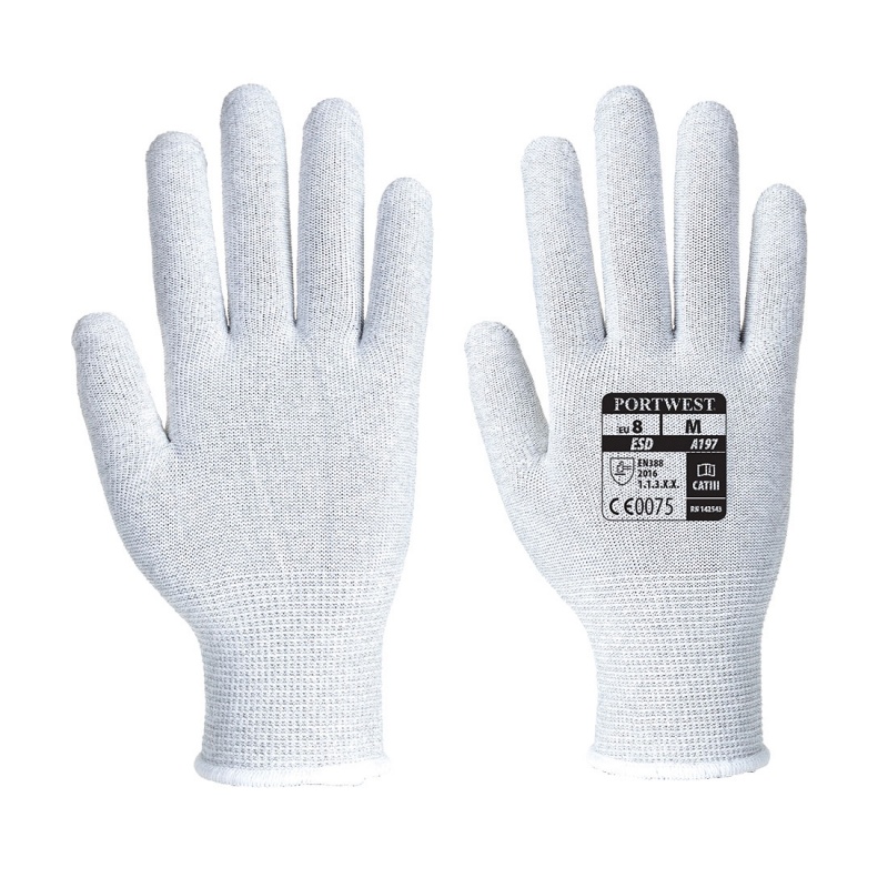 Portwest Antistatic Shell Pylon Liner Gloves A197