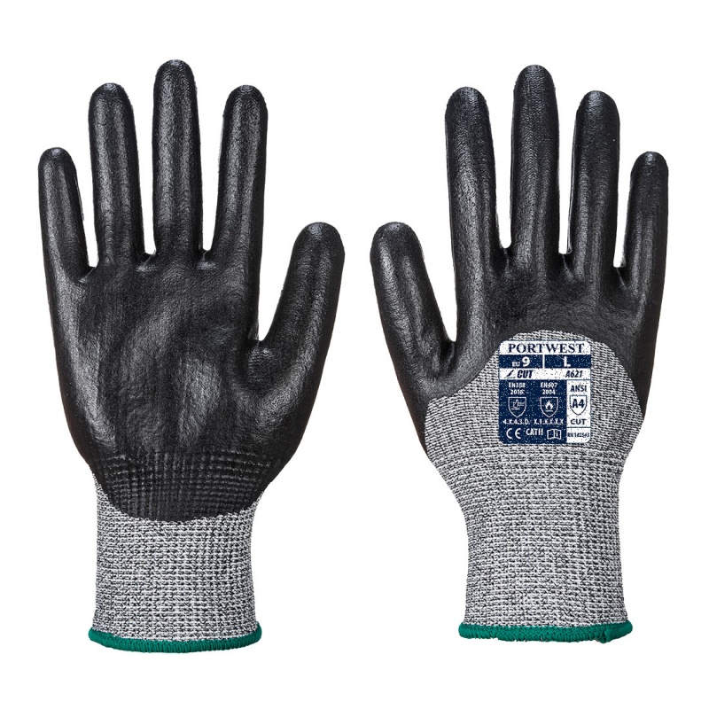 Portwest CutResistant Nitrile Coated Gloves A621 Gloves.co.uk