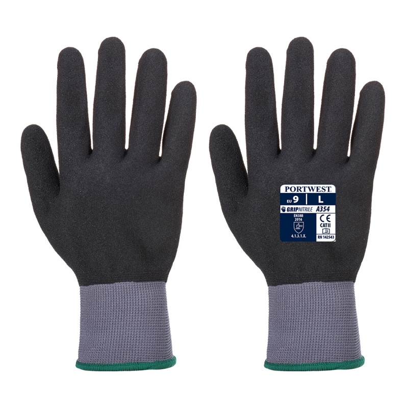 Portwest DermiFlex Oil-Resistant Handling Gloves A354