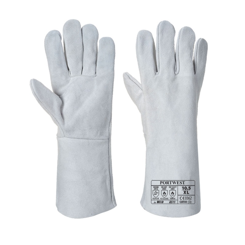 Portwest Fortis Leather Welding Gauntlets A511