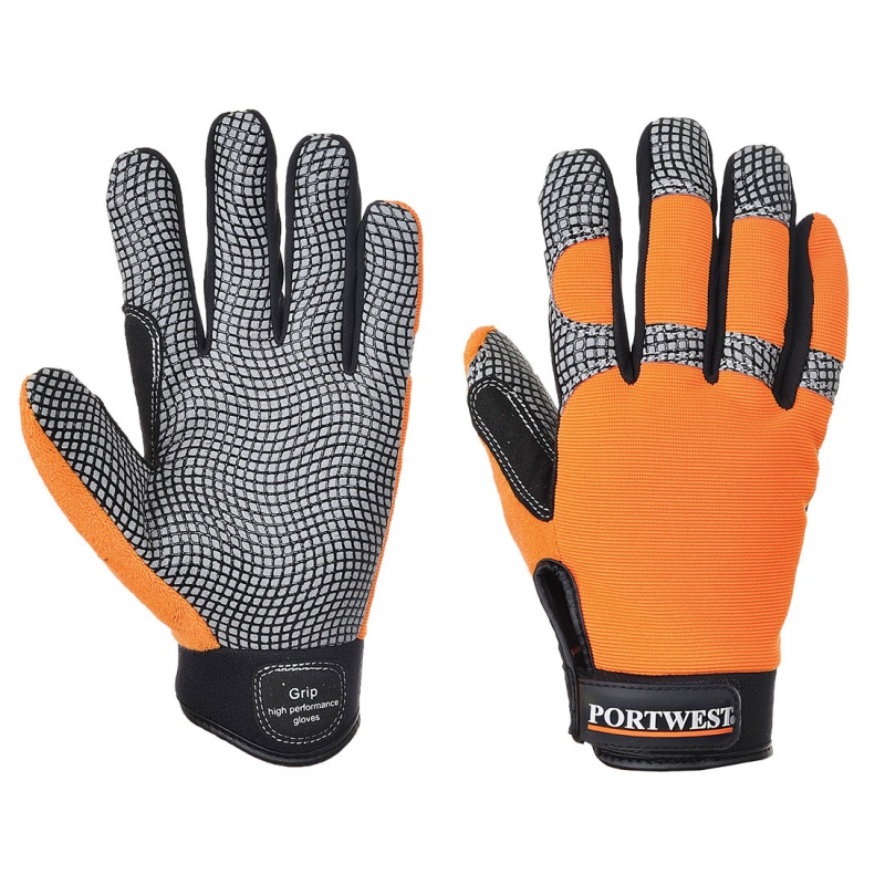 Portwest Leather Comfort Grip Gloves A735