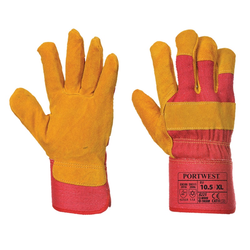 Portwest Leather Thermal Rigger Gloves A225