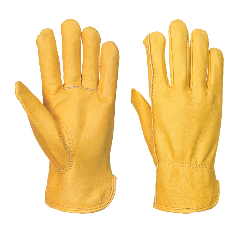 Portwest Thermal Lined Leather Driving Gloves A271 Gloves.co.uk
