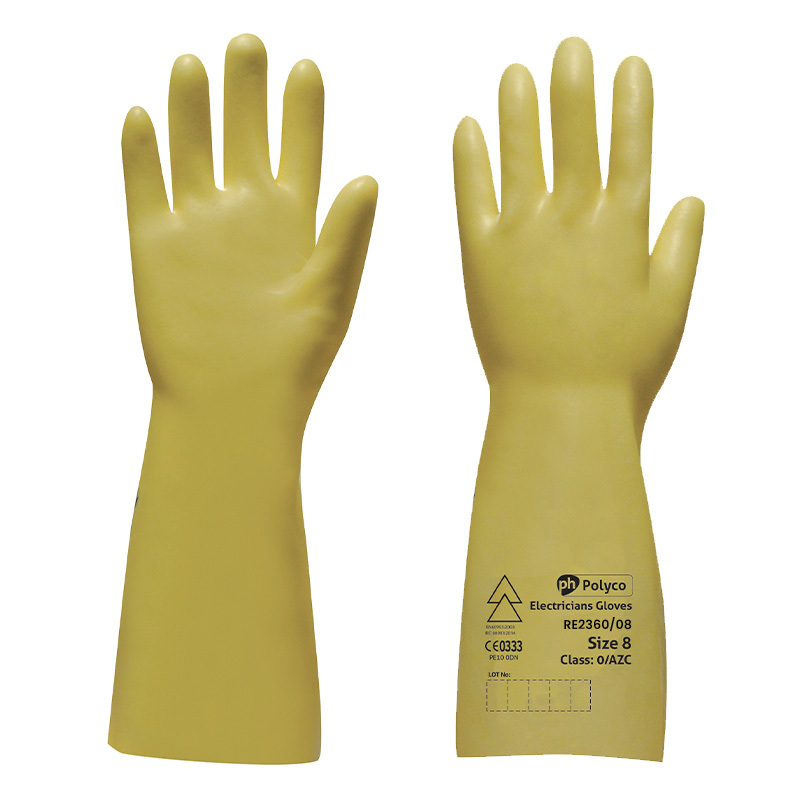 Polyco Class 1 Electrician 7500V Safe Gloves Gloves.co.uk